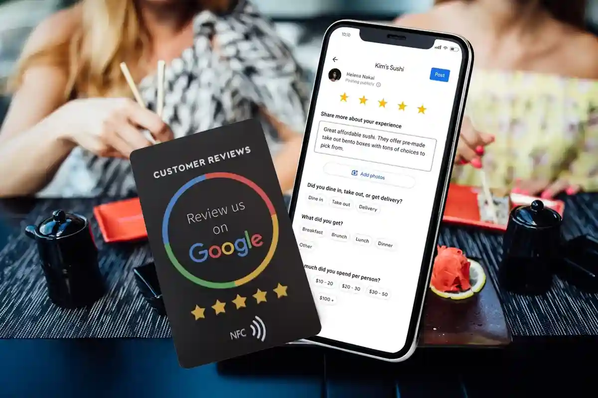 Review protection with QR
